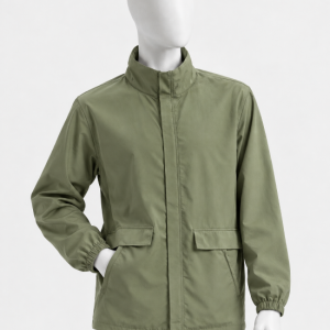 Olive Green Windproof Jacket